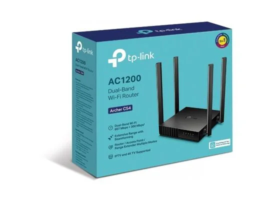 TP-LINK Archer C54 AC1200 Dual-Band Wi-Fi 3-in-1 Router