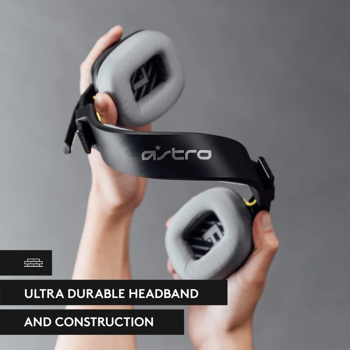 سماعة ألعاب Logitech ASTRO Gaming A10 Gen 2 سلكية فوق الأذن باللون الأسود - Thumbnail 4
