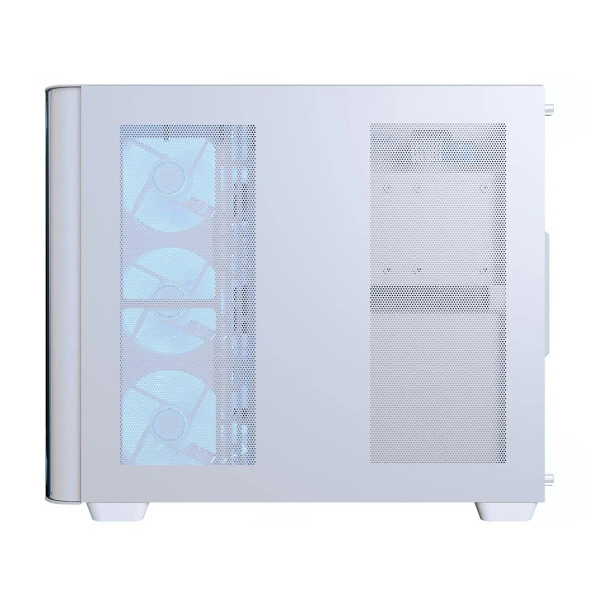 كيس ألعاب AeroCool P500C أبيض ARGB بتصميم ATX ميد تاور مع 4 مراوح Mirage - Thumbnail 2