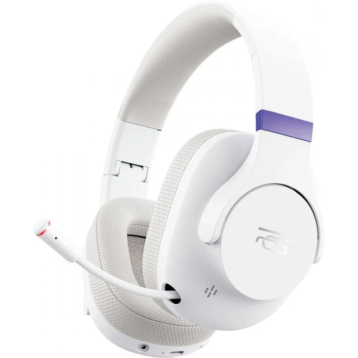 Proove Bliss Wireless Gaming Headphones, Bluetooth 5.0, AUX, 34-Hour Battery, White - Thumbnail 4