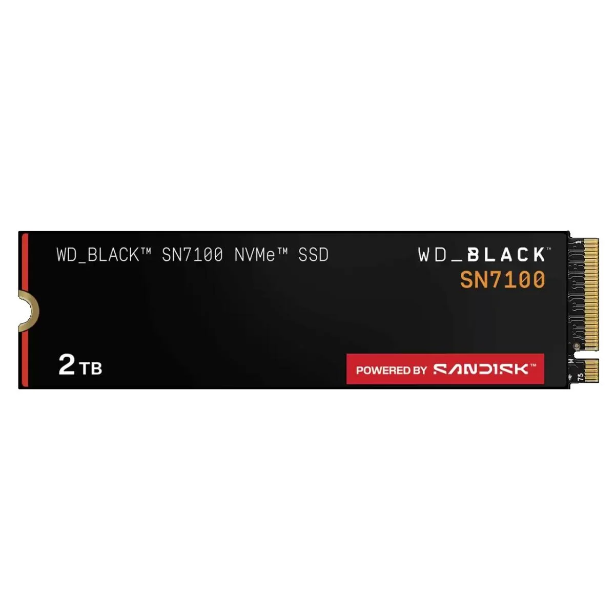 قرص SSD Western Digital WD_BLACK SN7100 بسعة 2TB وواجهة PCIe 4.0 NVMe M.2 - Thumbnail 2