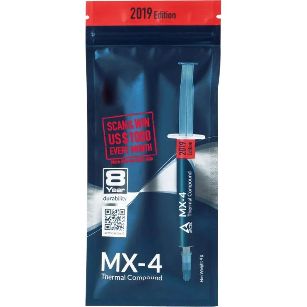 معجون حراري MX-4 عالي الكفاءة 4 غرام غير سعوي