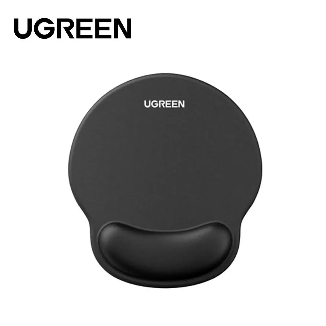 ماوس باد مريح Ugreen 25245 مع مسند معصم من الميموري فوم غير قابل للانزلاق أسود - Image 3