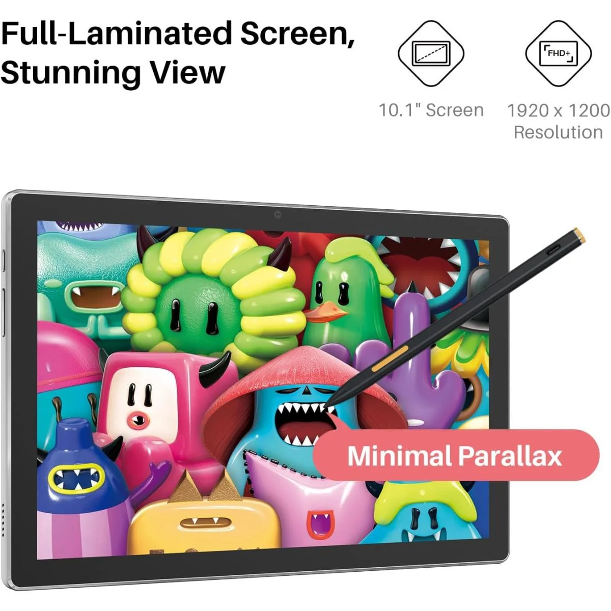 جهاز لوحي للرسم Huion Kamvas Slate 10 بشاشة FHD+ مقاس 10.1 إنش - Thumbnail 2