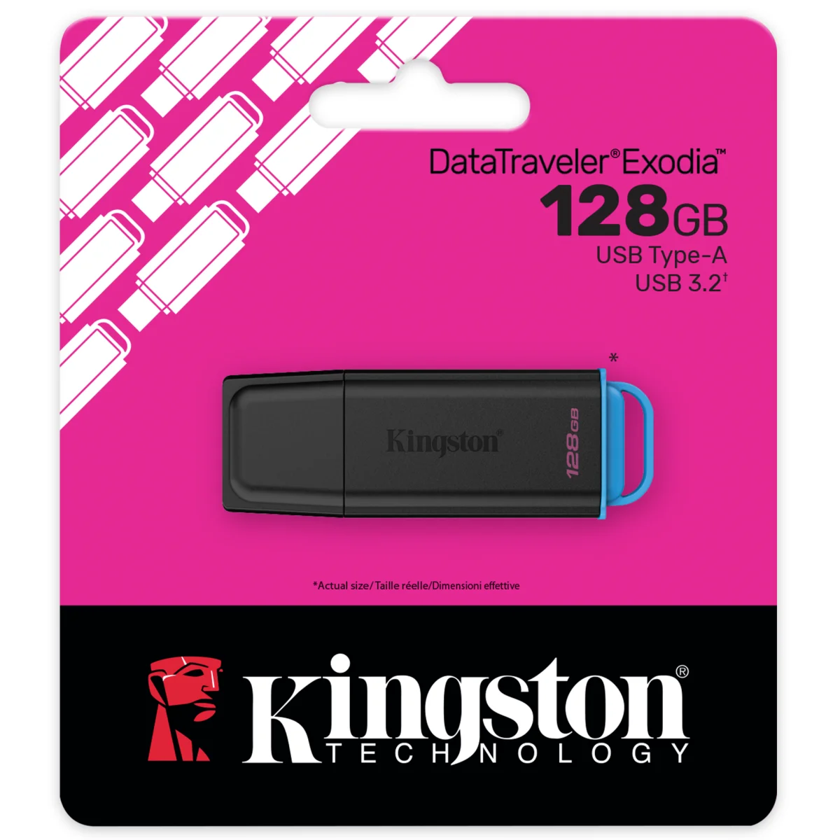Kingston DataTraveler Exodia G2 128GB USB 3.2 Gen 1 USB-A Flash Drive