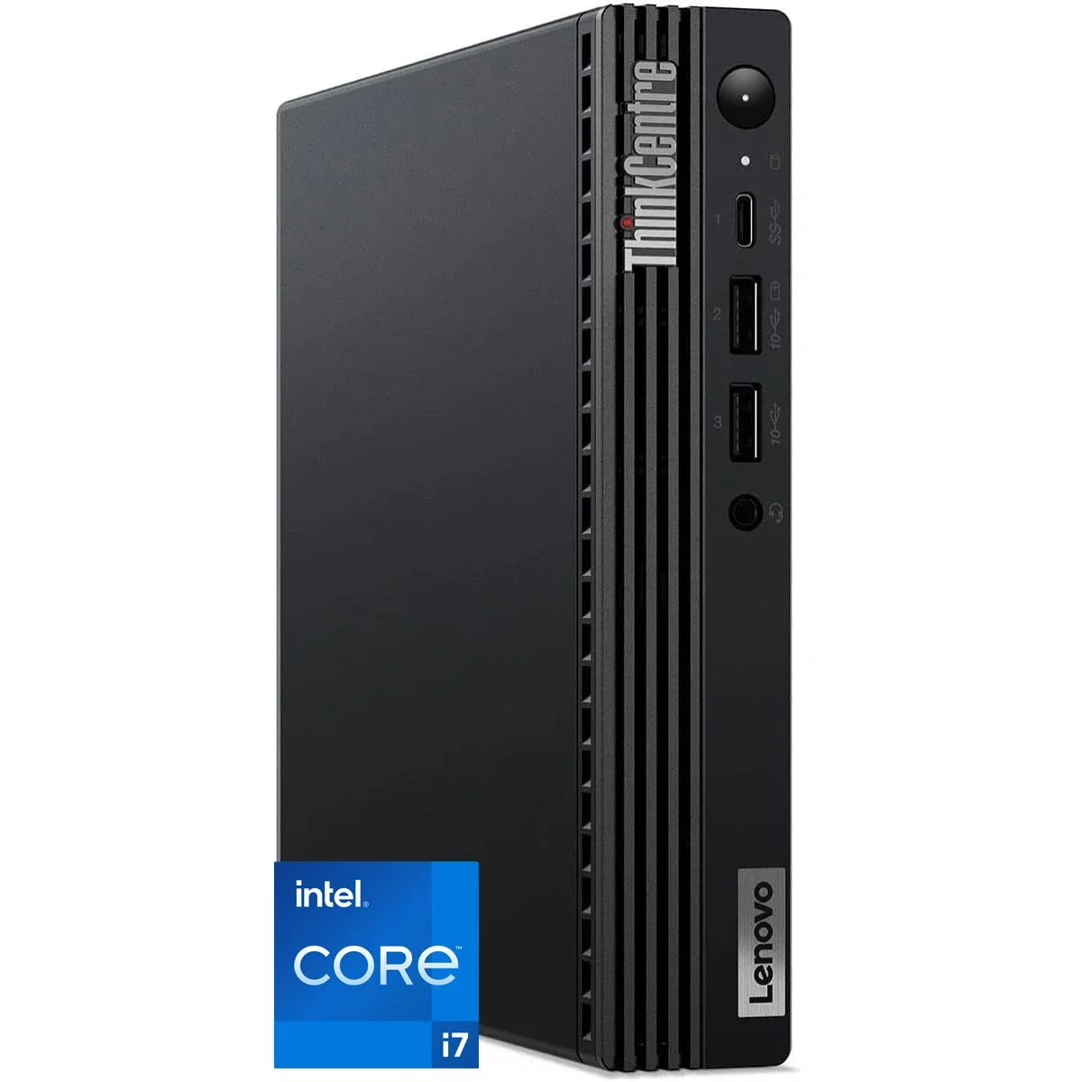 كمبيوتر مكتبي صغير Lenovo ThinkCentre M70q Gen 5 Tiny (2024) بمعالج Core i7 الجيل 14 و20 نواة، واي فاي وبلوتوث، كفالة 3 سنوات