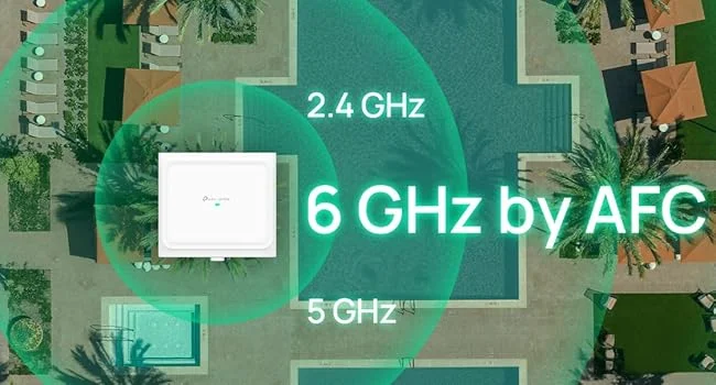 TP-LINK Omada EAP772-Outdoor Wi-Fi 7 BE11000 Tri-Band Outdoor Access Point - Image 9