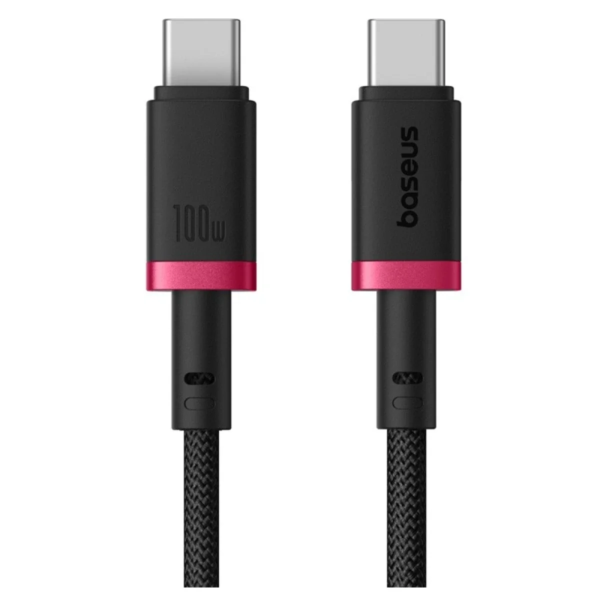 Baseus Dura Series Fast Charging Cable Type-C to Type-C 100W 1M Red/Black