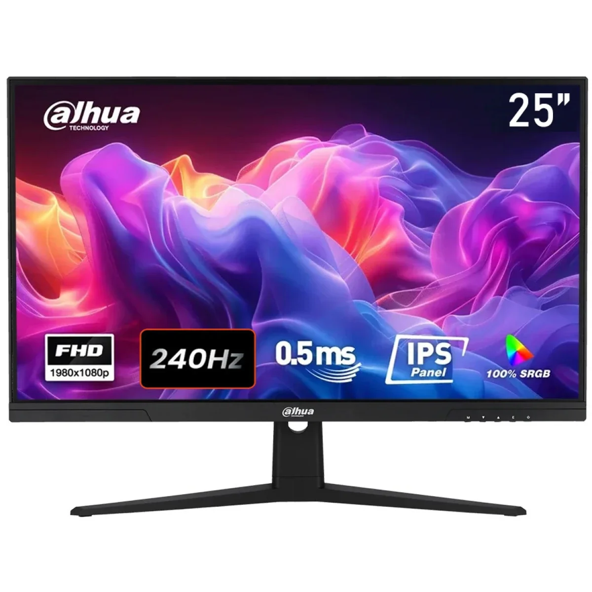 Dahua LM25-E241B 25-Inch IPS Full HD Gaming Monitor, 240Hz, 0.5ms, Black