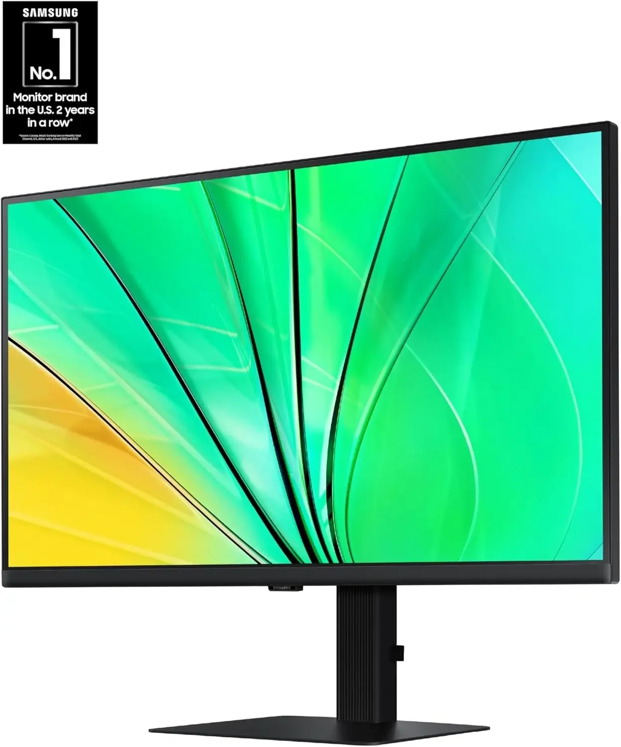 شاشة Samsung ViewFinity S6 D606 للأعمال 27 إنش 2K QHD IPS 100Hz 5ms - Thumbnail 2