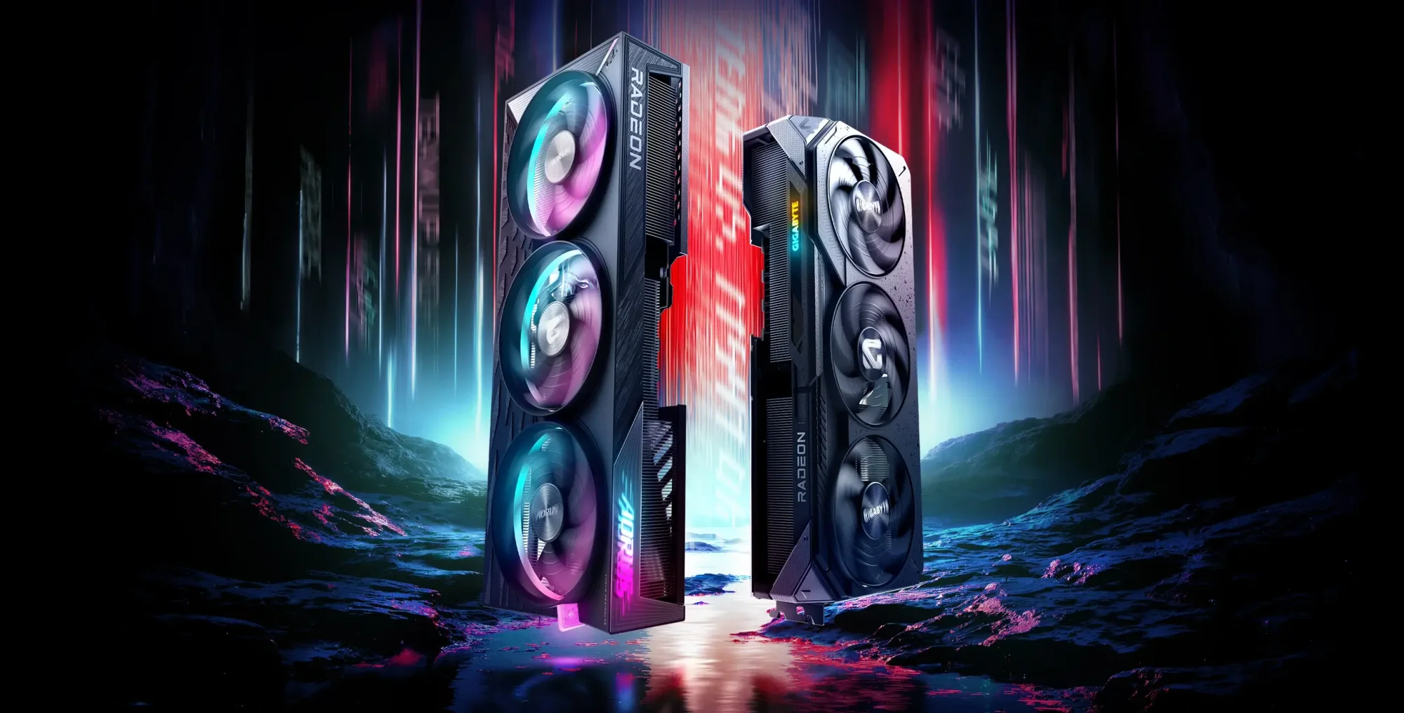 GIGABYTE AORUS Radeon RX 9070 XT ELITE 16GB GDDR6 Graphics Card - Thumbnail 4