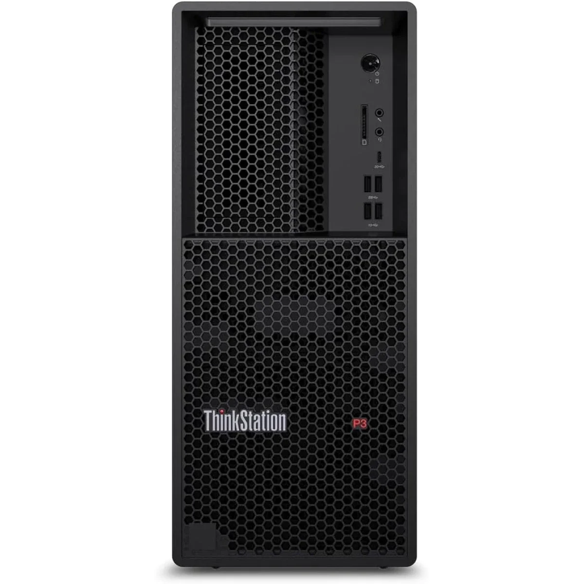 محطة عمل Lenovo ThinkStation P3 Tower Gen 2 بمعالج Intel Core Ultra 7 265K وذاكرة 16GB وتخزين 512GB SSD أسود - Image 3