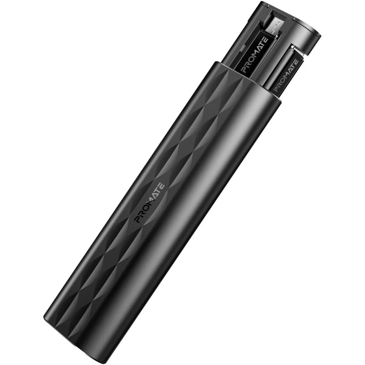 عدة السفر وكابل الشحن Promate PERK USB-C بقدرة 60 واط - أسود - Image 2