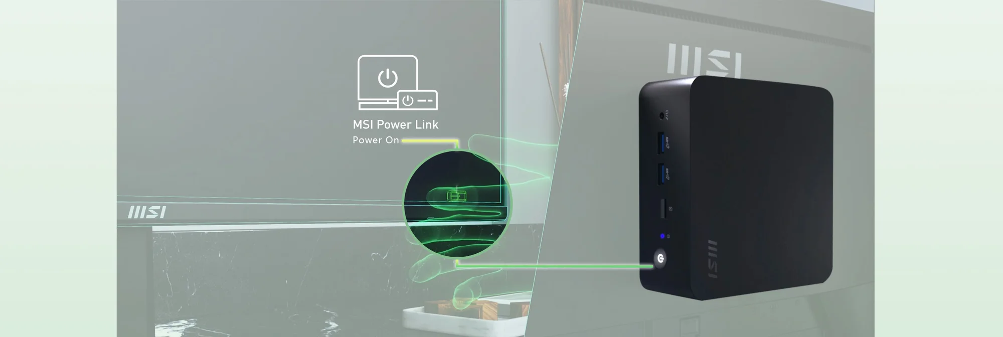 MSI Cubi NUC 1M (2024) Mini PC Barebone Intel Core 7 150U 0.8L - Image 13