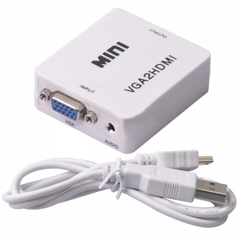 محول POWER OF TECH FY1316 من VGA إلى HDMI مع صوت - Image 2