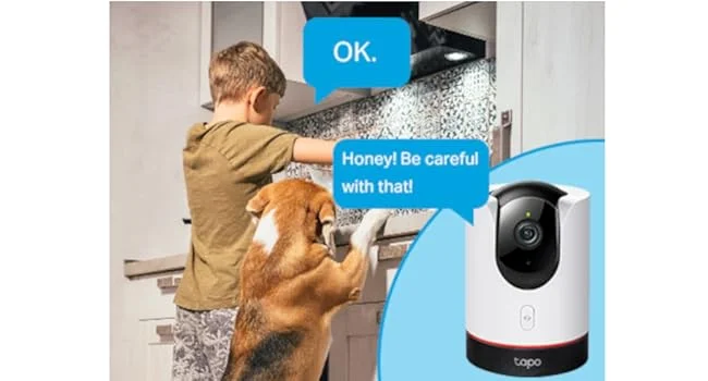 TP-LINK Tapo C225 2K QHD Pan/Tilt Security Camera with AI Detection and 2-Way Audio - Image 17