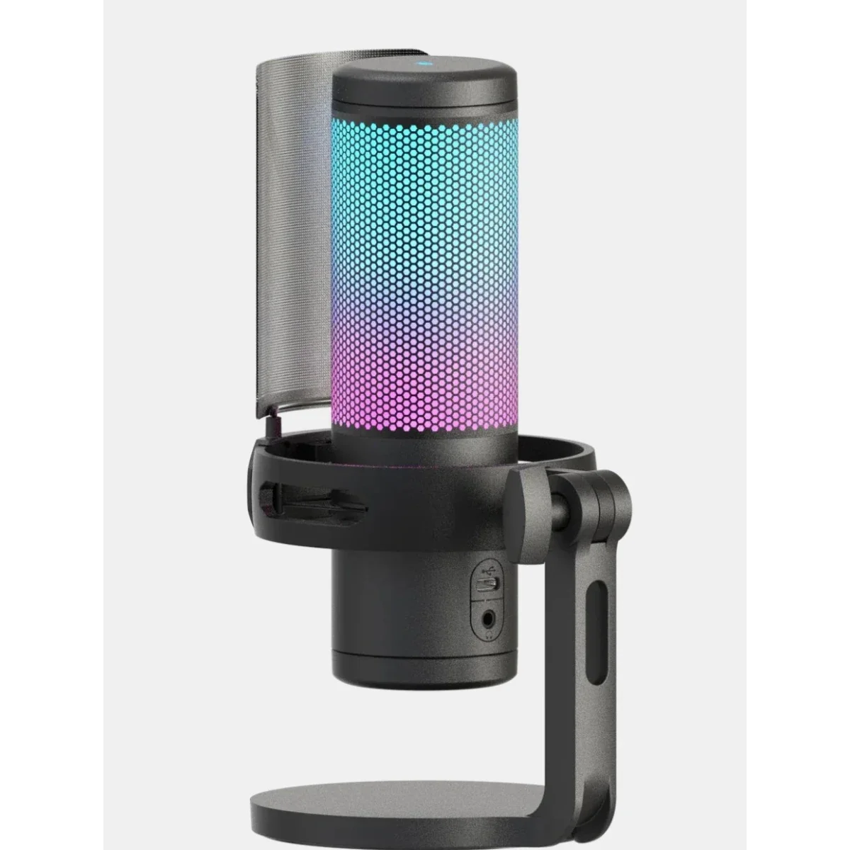 Redragon GM301 Fenris RGB USB Gaming Streaming Microphone with Touch Mute - Image 2