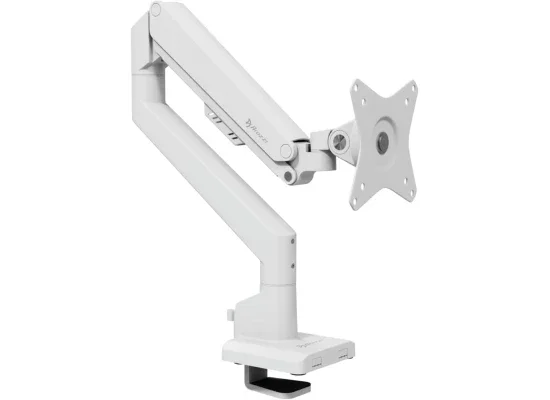 Arozzi Alzare Neo Single Gas Spring Monitor Arm, Up to 9 kg, White - Image 9