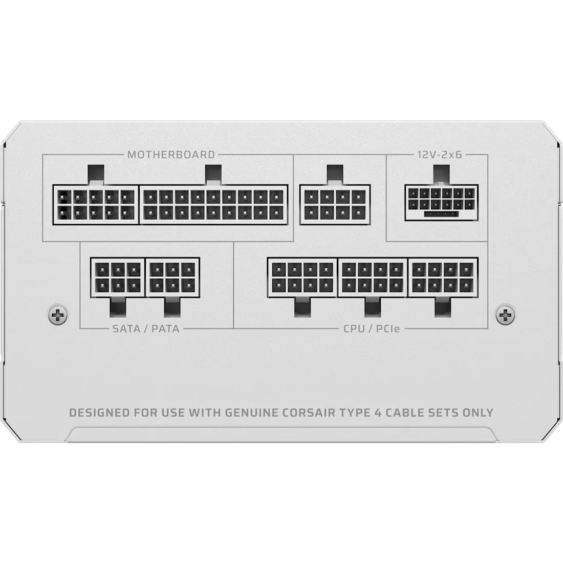 مزود طاقة Corsair RMe Series RM1000e بقدرة 1000 واط ATX بكابلات قابلة للفصل بالكامل وضجيج منخفض – CP-90202974 – أبيض - Image 2