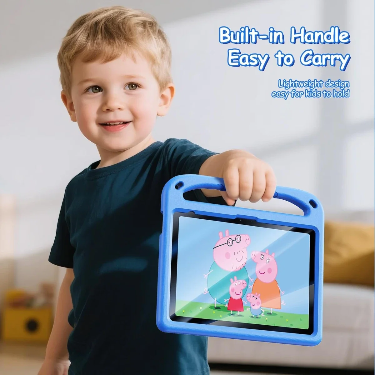 DUX DUCIS Puff Series Kids Case for Apple iPad 10 (2022)/11 (2025) - Blue - Image 6
