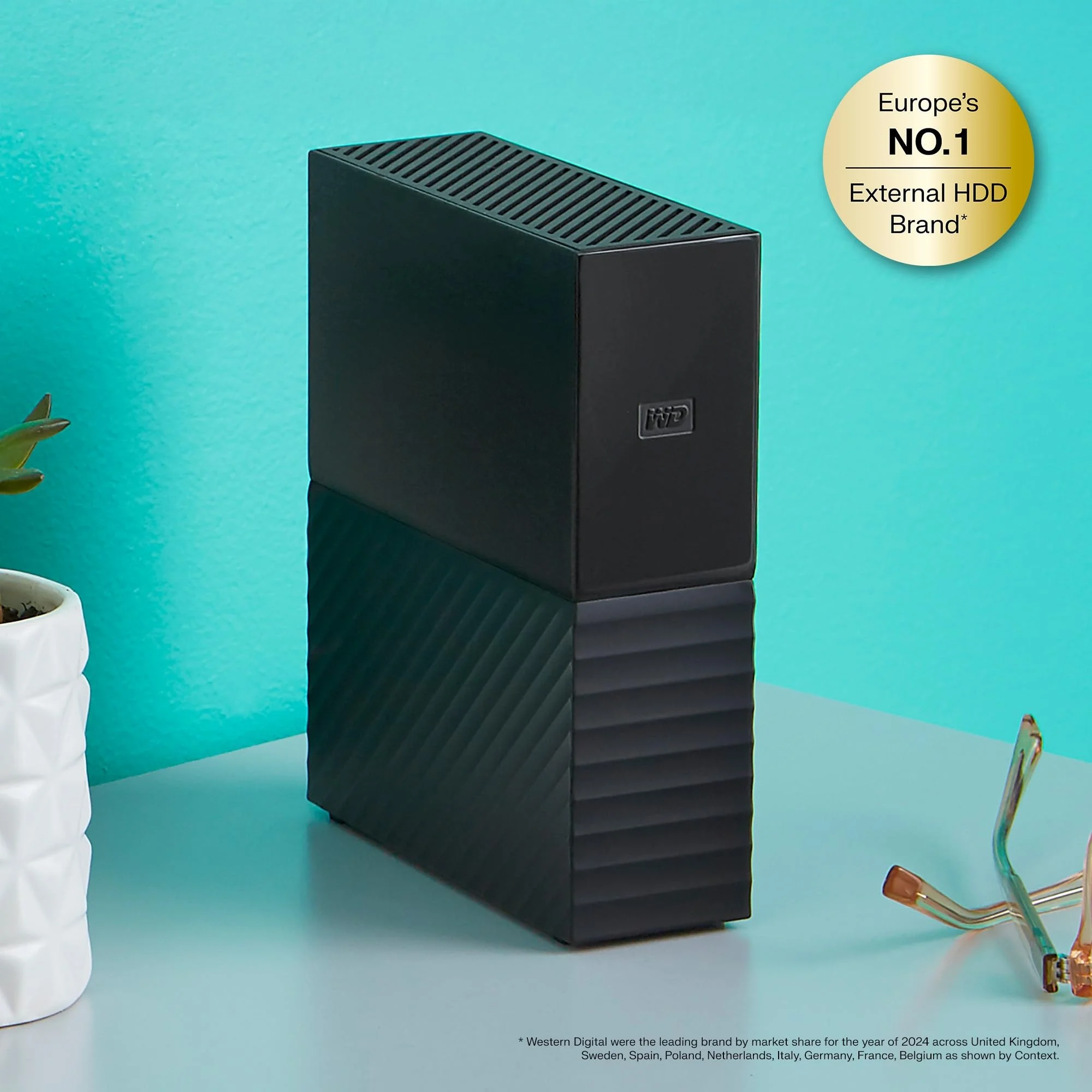 هارديسك خارجي مكتبي Western Digital My Book بسعة 18TB | تخيل 18 تيرابايت !