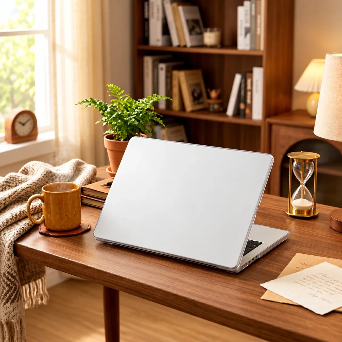 جراب ماك بوك Coteci MB-084-TT كريستال شفاف من سلسلة Universal Crystal لجهاز MacBook Neo A3404 - Thumbnail 5
