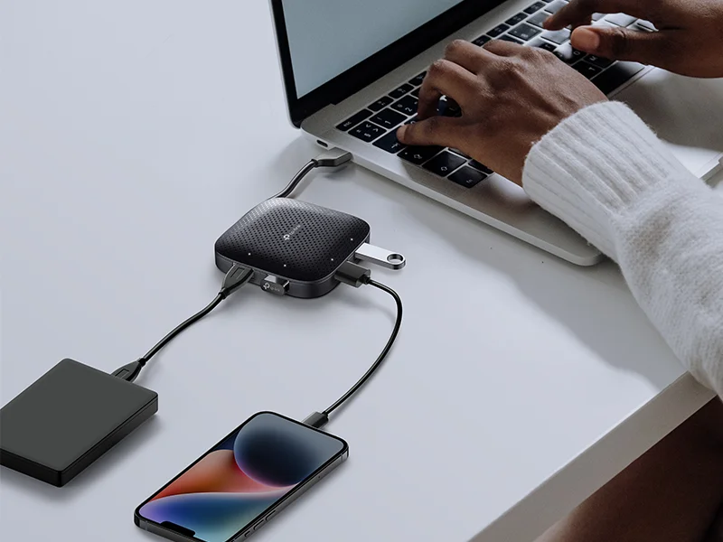 TP-LINK UH400 4-Port USB 3.0 Hub with Foldable Cable - Image 5