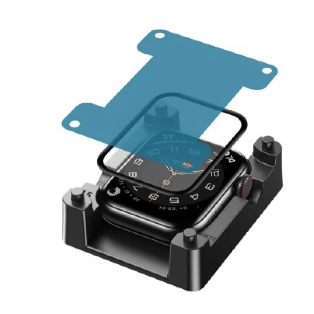 WIWU JD-107 Easy Install Watch Screen Protector 42mm Transparent - Image 3