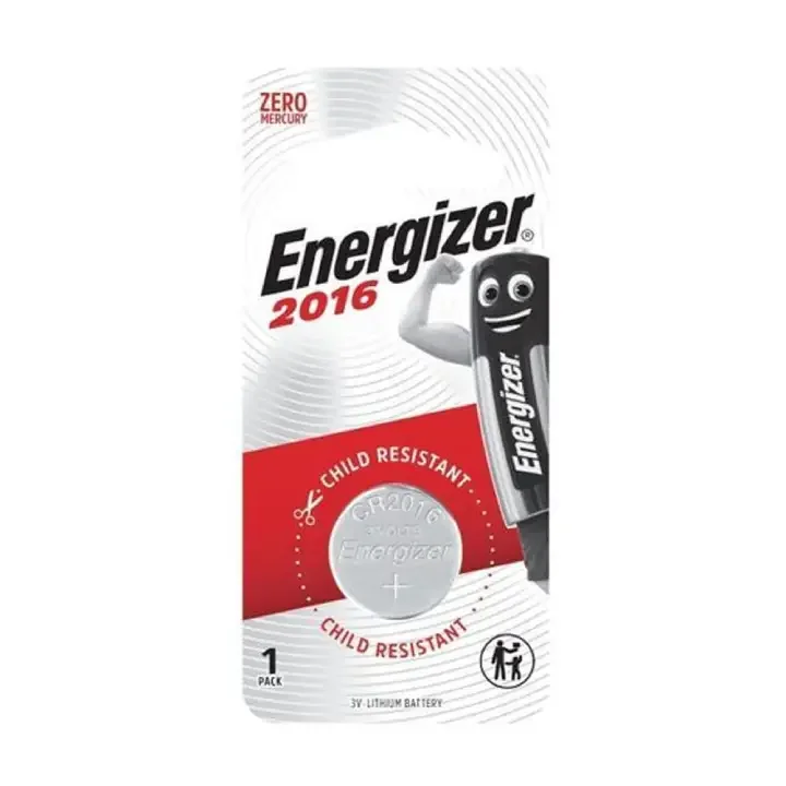 بطارية Energizer CR2016 ليثيوم دائرية 3 فولت