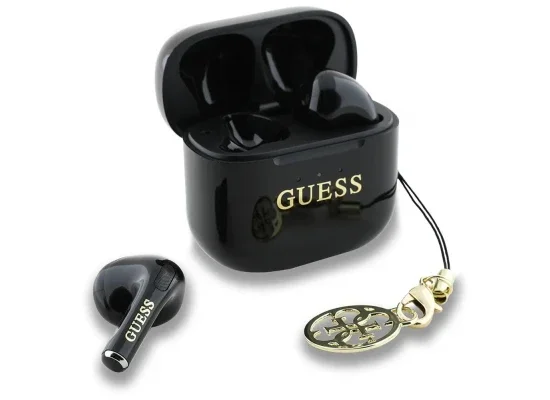 GUESS GUTWSXMCCLK Bluetooth 5.4 TWS Earphones - Black - Image 6