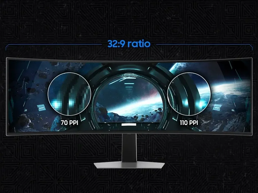 Samsung Odyssey G9 DG932 49-inch QD-OLED DQHD 240Hz 0.03ms Curved Gaming Monitor - Image 6