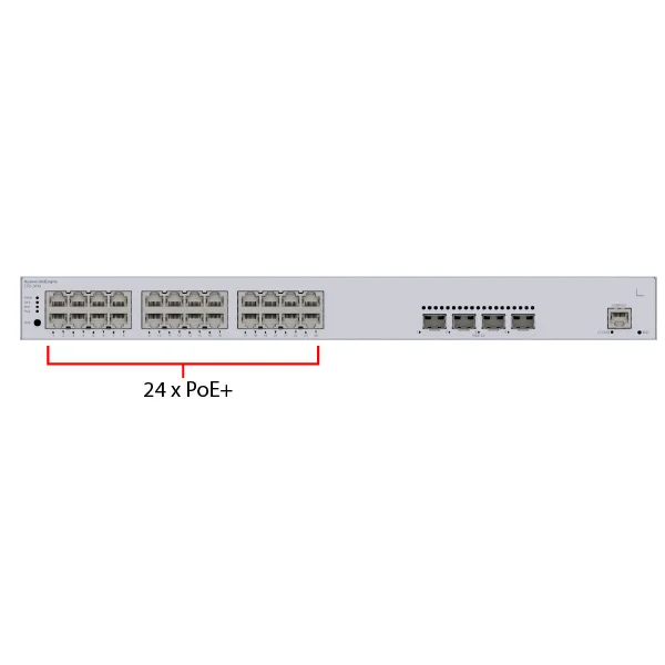 سويتش HUAWEI eKit S310-24P4X مُدار L2+ 24 منفذ جيجابت PoE+ مع 4 منافذ 10GE SFP+ - Image 4