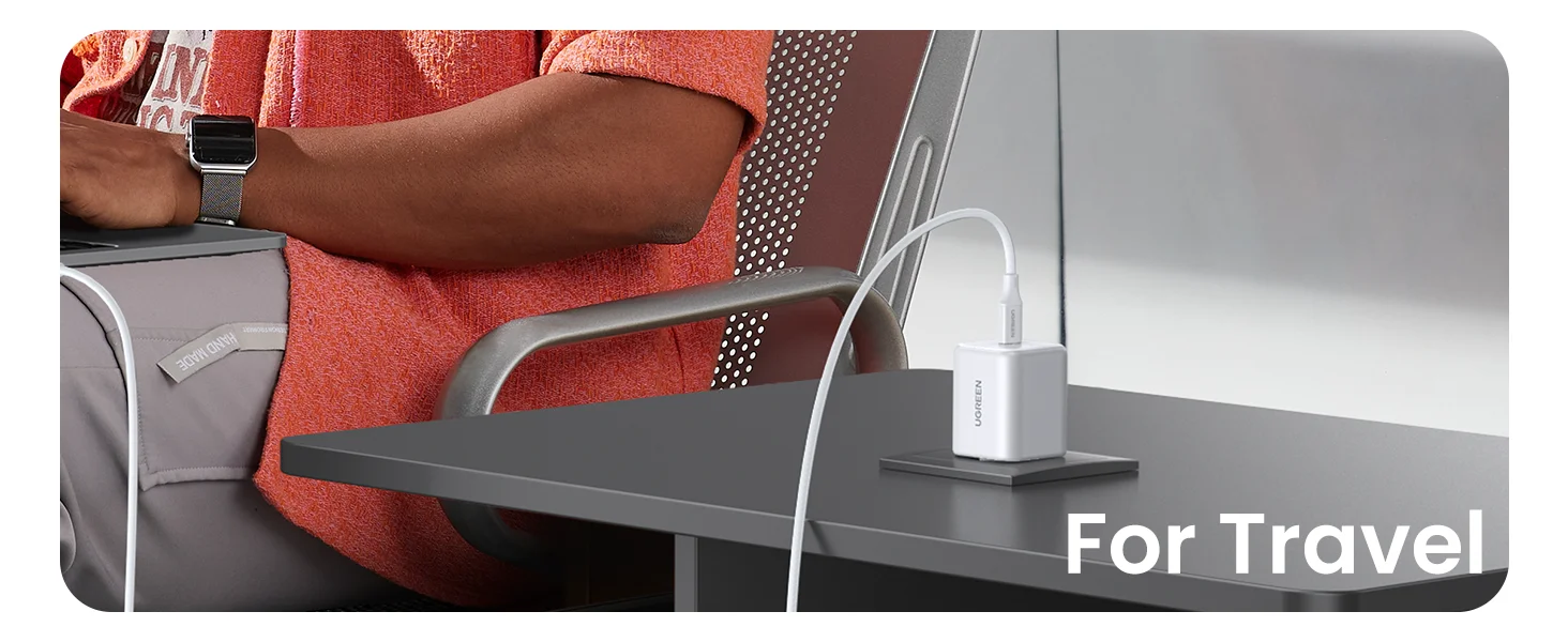 شاحن UGREEN 65053 USB-C GaN سريع 45 واط - Thumbnail 10