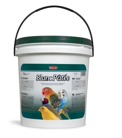 طعام بيض رطب وطري Padovan Blanc Pâtée للطيور آكلة الحبوب 1 كغم