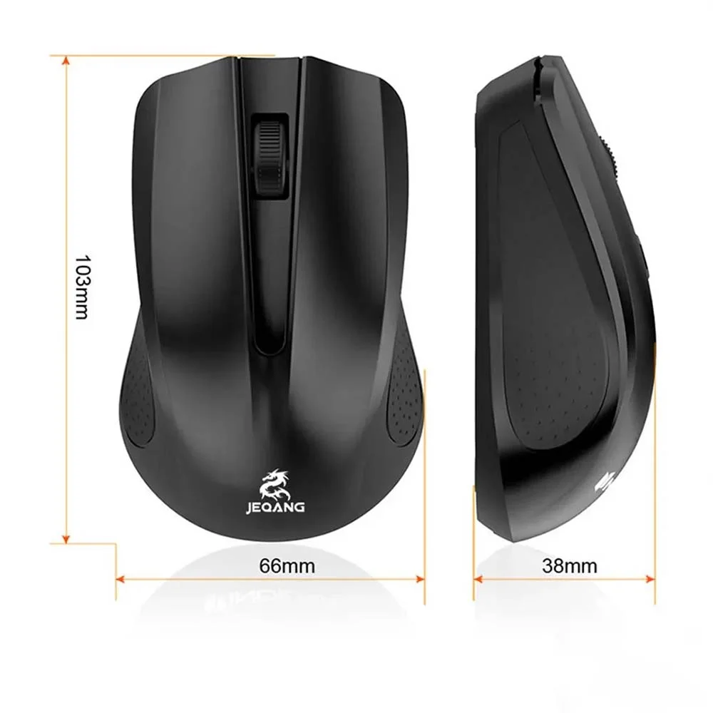 طقم كيبورد وماوس JEQANG JW-7100 لاسلكي USB بتردد 2.4GHz - Image 5