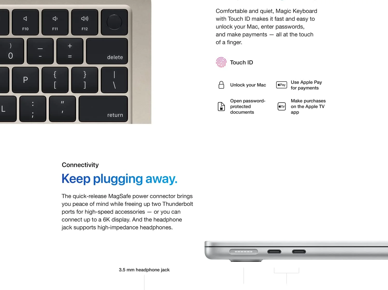 Apple MacBook Air 13.6-inch (2022) M2 16GB RAM 256GB SSD Midnight - Image 12