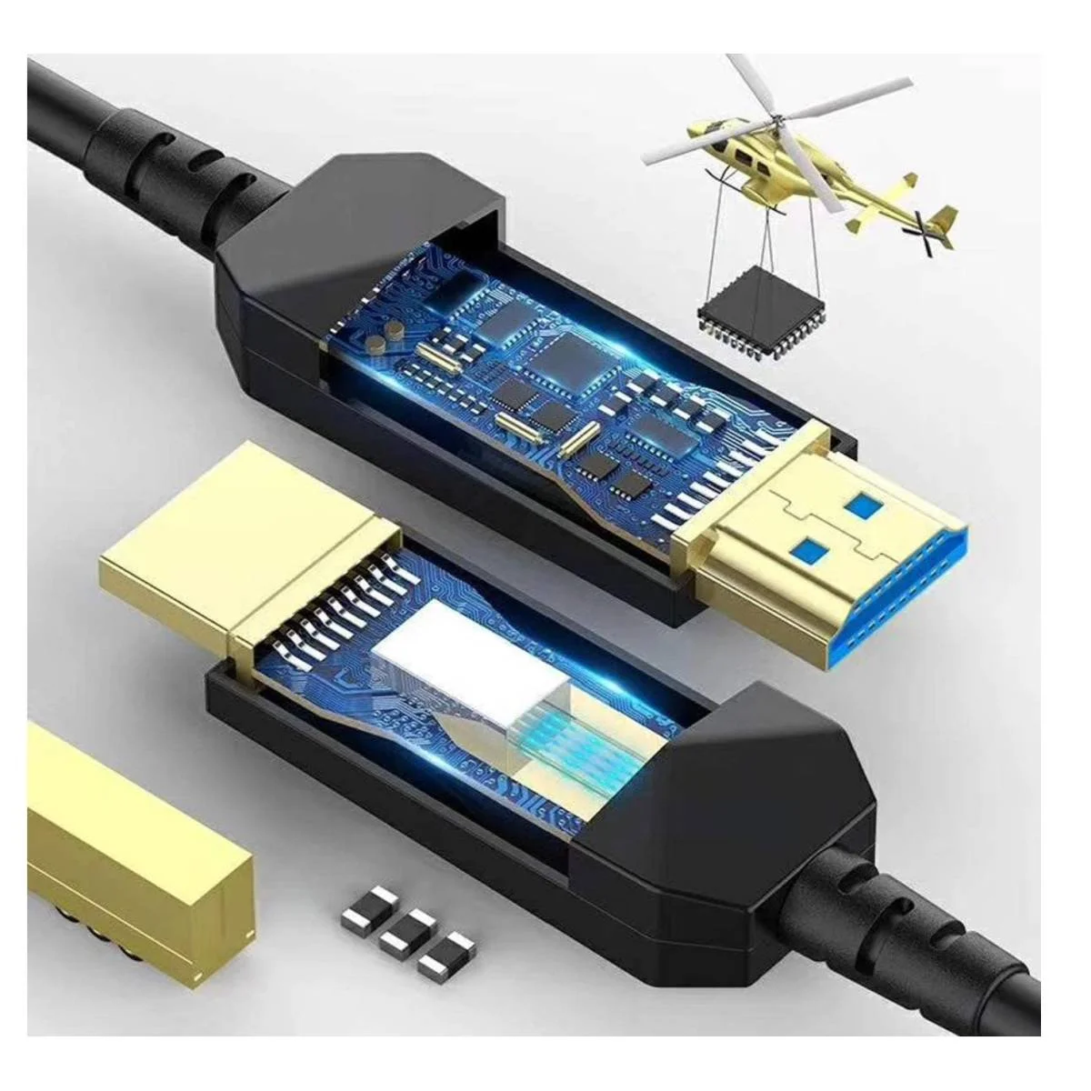 HDMI 2.0 Active Optical Cable 70m 4K UHD 60Hz - Thumbnail 7