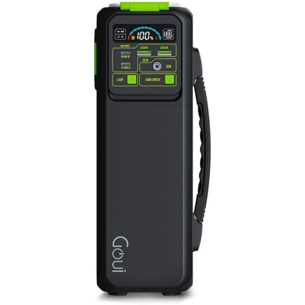 Goui Beast 200W Portable Power Station 209Wh with LED Flashlight - Thumbnail 2
