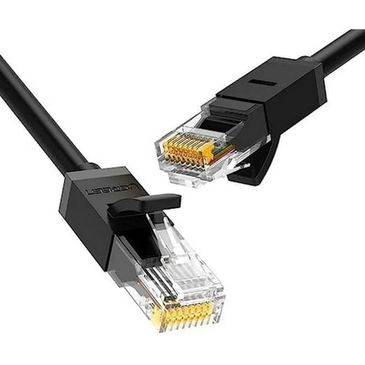 UGREEN Cat 6 U/UTP Ethernet LAN Cable 3m 1000Mbps Black 20161 - Thumbnail 2