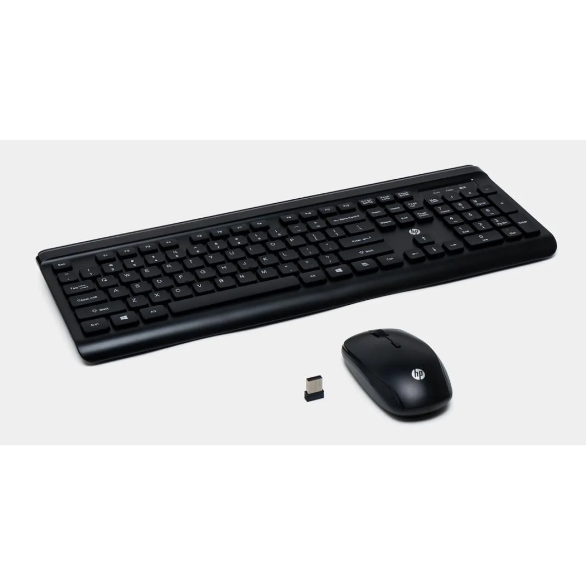 طقم لوحة مفاتيح وفأرة لاسلكي HP CS500 بتخطيط عربي، 1600 DPI - Image 2