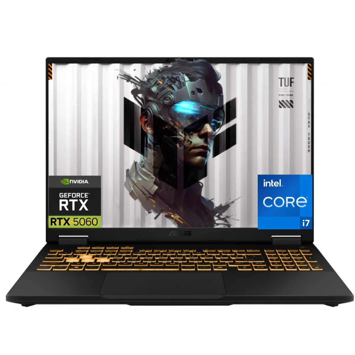 ASUS TUF Gaming F16 Gaming Laptop, Intel Core i7-14650HX, RTX 5060 8GB, 16GB RAM, 1TB SSD, 16-inch FHD+ 165Hz, Jaeger Gray - Image 2