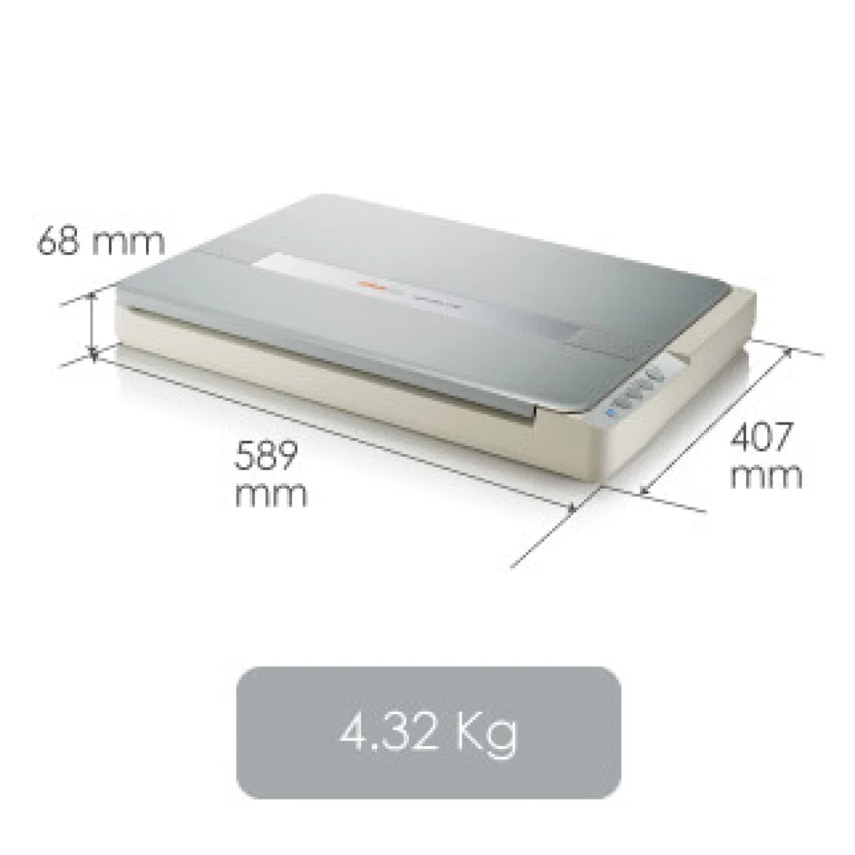 ماسح ضوئي مسطح كبير الحجم Plustek OS 1180 مقاس A3، 11.7 × 17 إنش، مسح خلال 8 ثوانٍ - Thumbnail 4