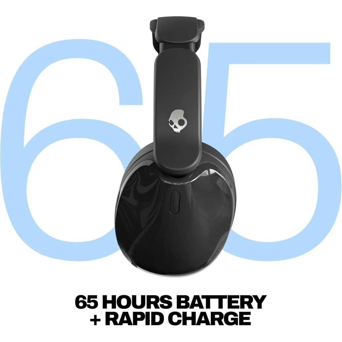 سماعات رأس Skullcandy Hesh 540 ANC لاسلكية فوق الأذن بتقنية Bluetooth وصوت THX Spatial Audio وبطارية حتى 65 ساعة - أسود حقيقي - Thumbnail 3