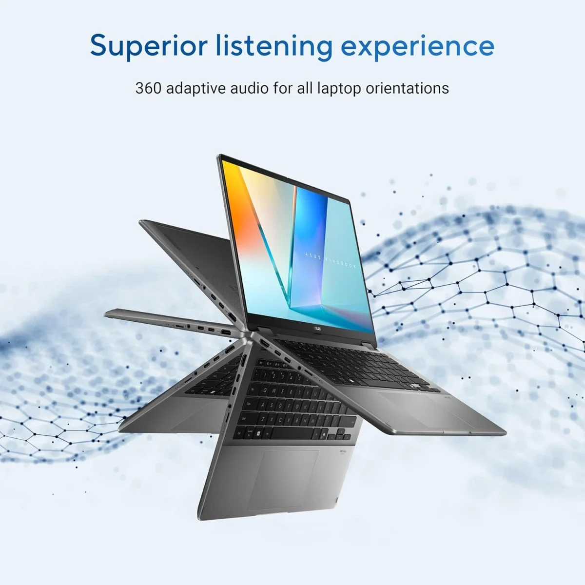 Asus Vivobook 14 Flip (2025) TP3407 Copilot+ PC 14.0-Inch OLED Touch Laptop Core Ultra 5 226V 16GB RAM 512GB SSD - Image 10