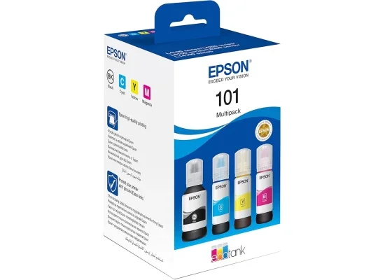 EPSON EcoTank 101/103 4-Colour Ink Bottle Multipack 337 ml