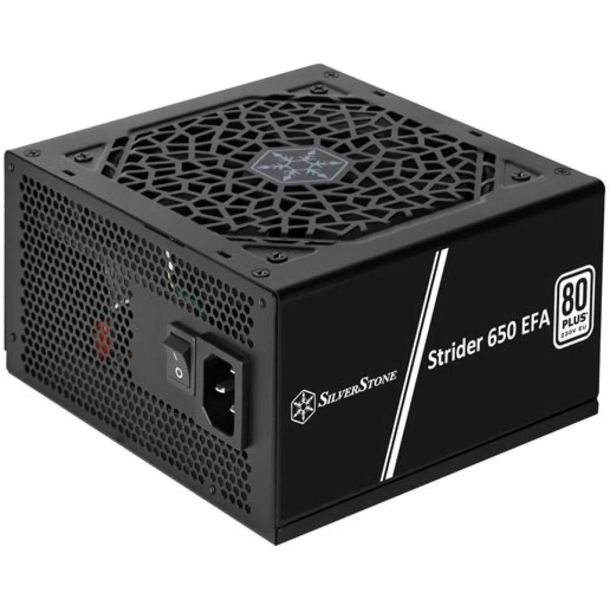 SilverStone Strider 650 EFA 650W ATX 80 PLUS White Power Supply with Silent 120mm Fan - Thumbnail 3