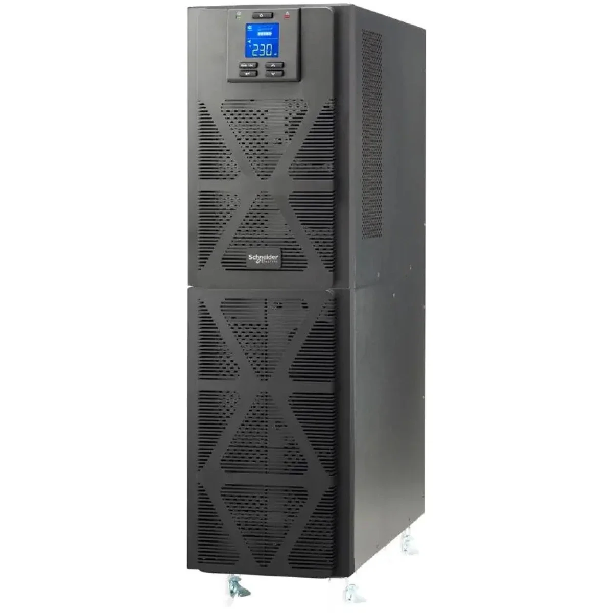 UPS برجية Schneider Electric Easy UPS SRV بقدرة 6000VA/6000W أونلاين مع شاشة LCD