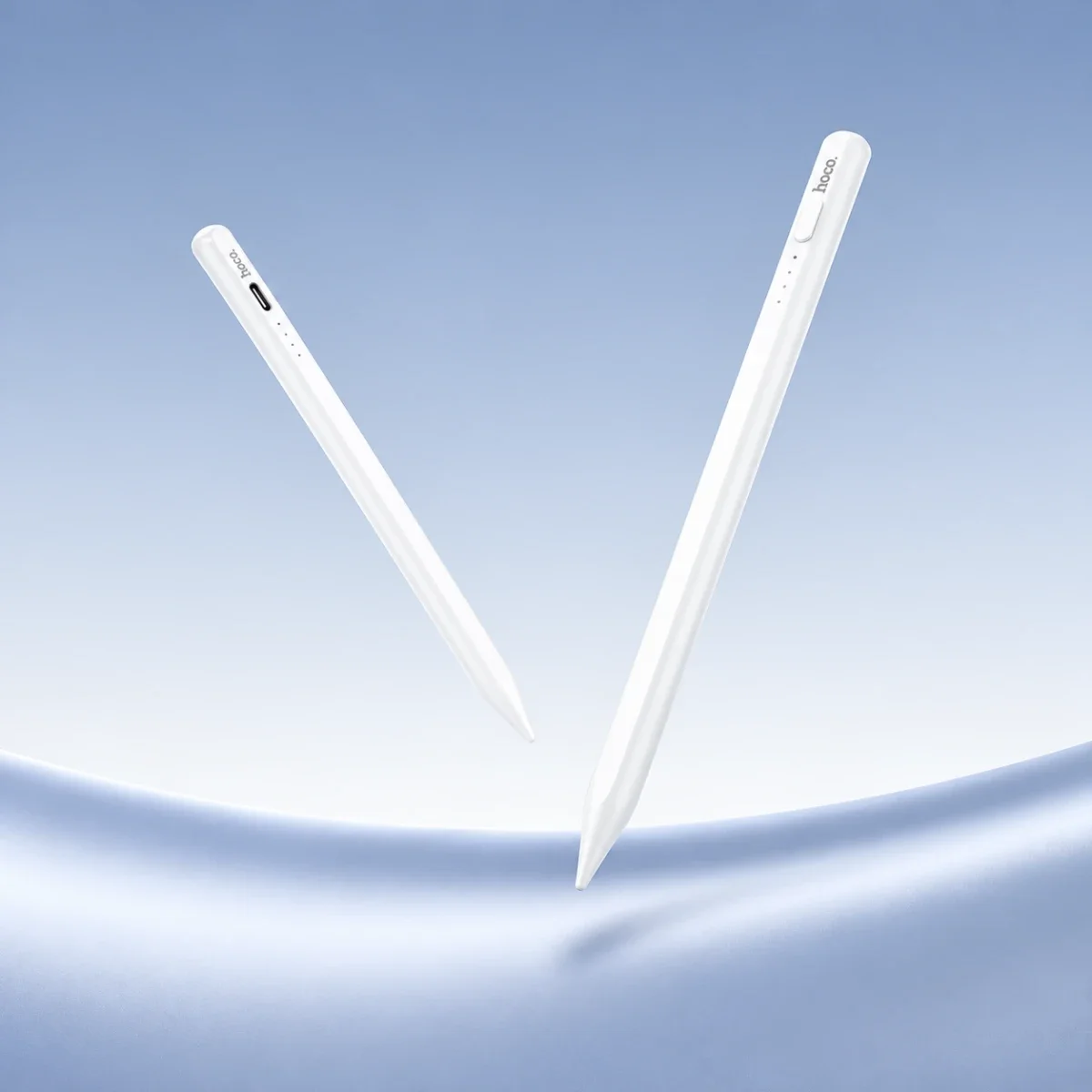 HOCO GM114 Smart Active Capacitive Stylus Pen for iP Tablets - White - Thumbnail 8