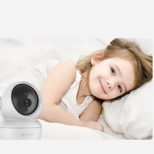 Ezviz H6C Pan & Tilt Smart Home Camera 2K+ 360° Motion Detection Auto Tracking Night Vision 2-Way Audio