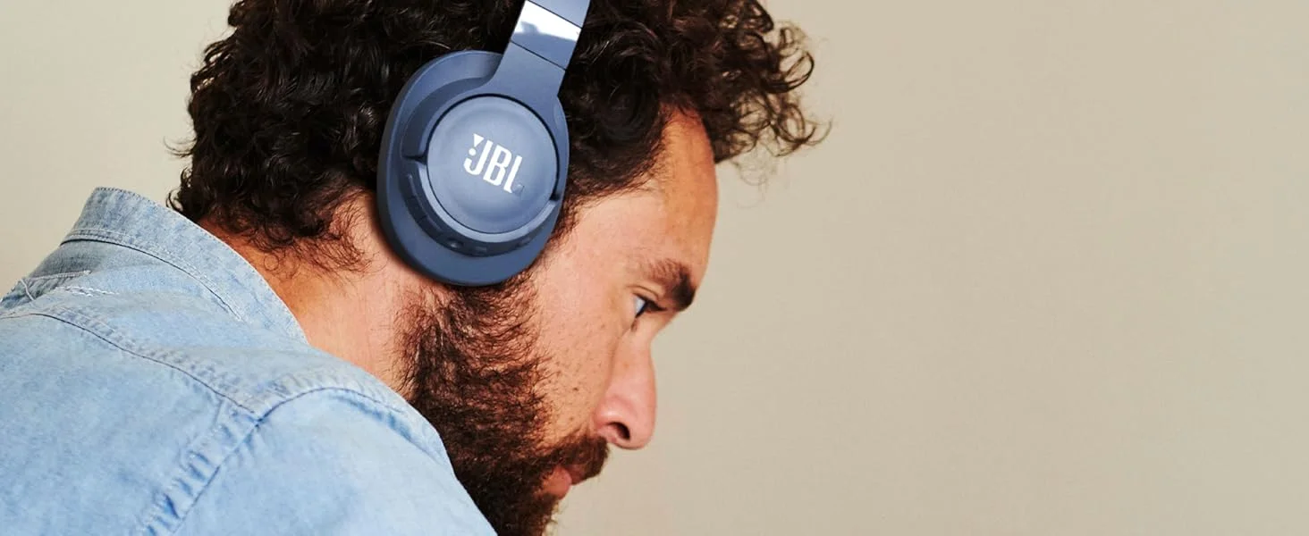 JBL Tune 760NC Wireless ANC Over-Ear Headphones with 40mm Drivers, Up to 50 Hours, Black - Image 9